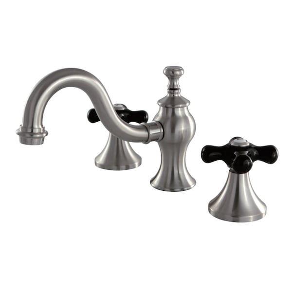 KC7168PKX 8" Widespread Bathroom Faucet, Brushed Nickel